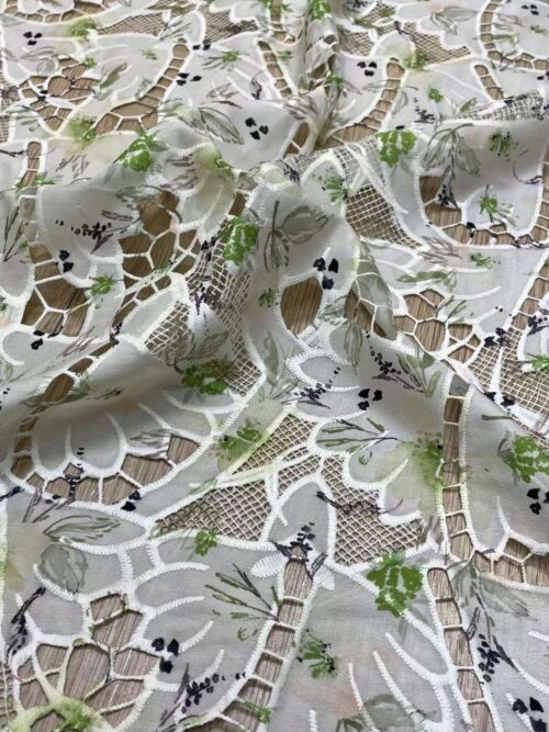 print lace fabric