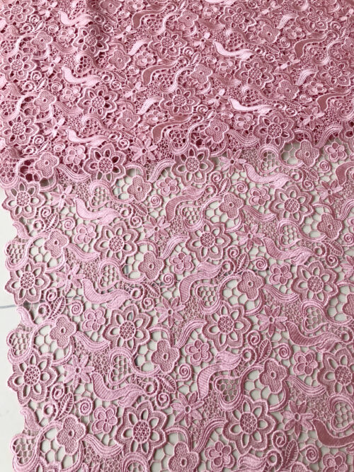 pink cord dress fabric