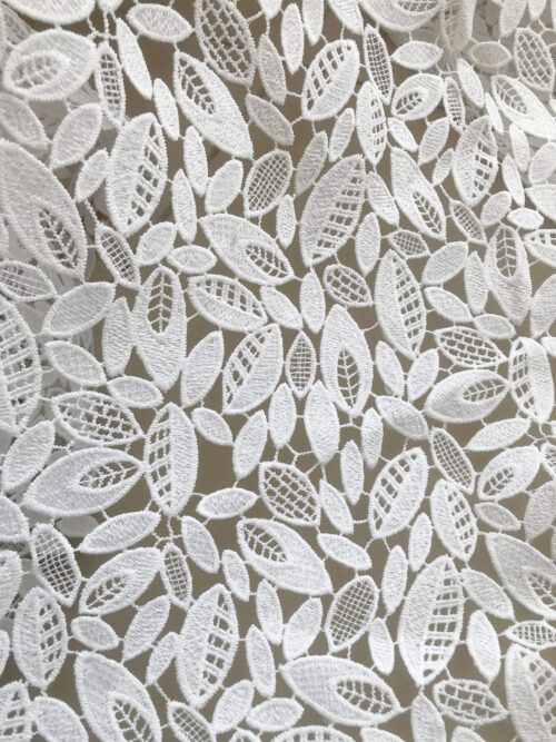 offwhite guipure lace fabric